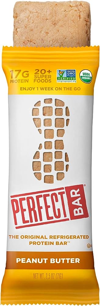 Barra de mantequilla de maní Perfect Bar - 8 barras de 2.5 oz