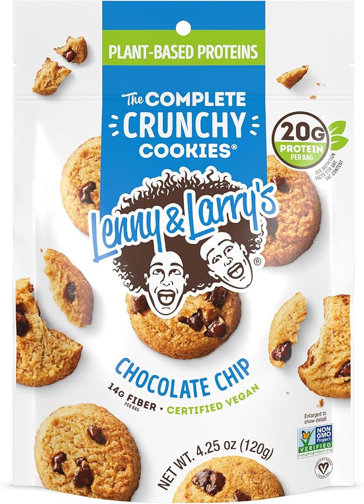Lenny & Larry's The Complete Crunchy Chocolate Chip Cookies - 6 / 4 oz ea
