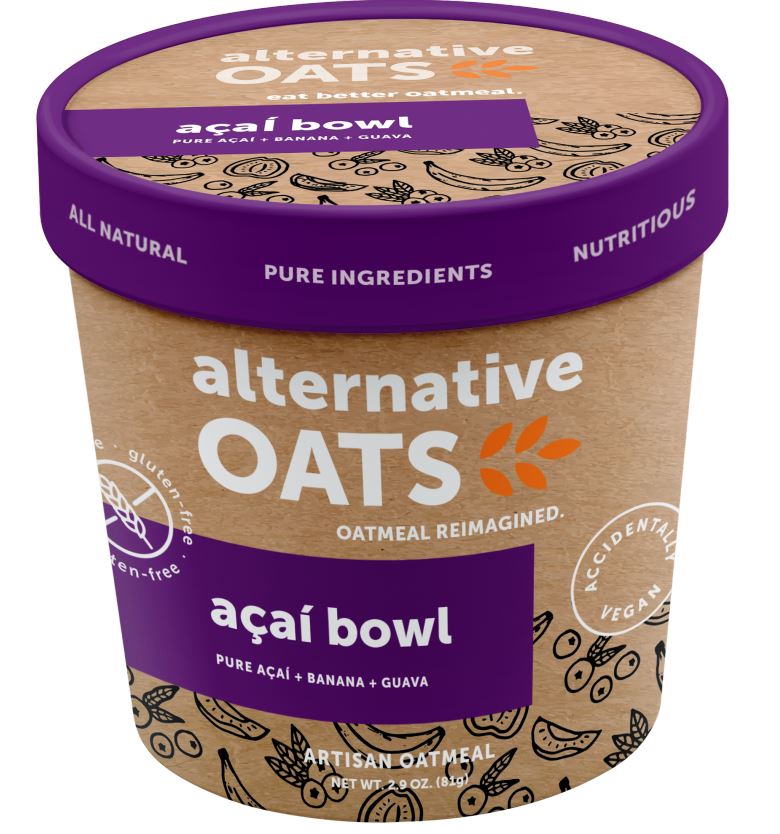 Alternative OATS acai bowl oat cups - 12 / 2.82 oz ea