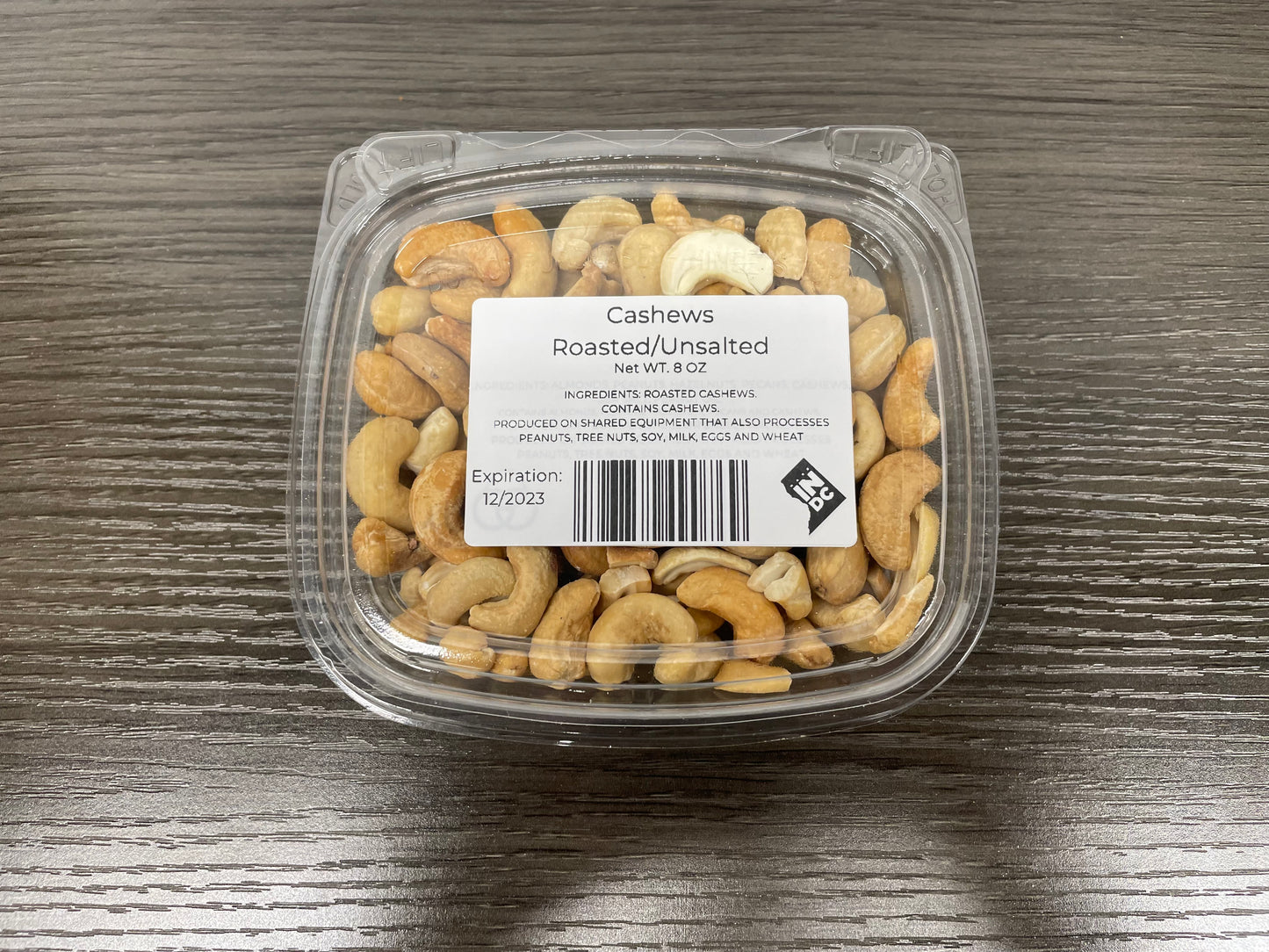 District Snacks Roasted and Unsalted Cashew - 1 / 7 oz ea