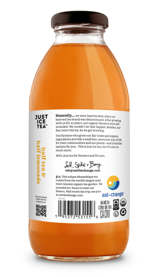 Just Ice Tea Half Tea and Half Lemonade - 12 / 16 oz btl