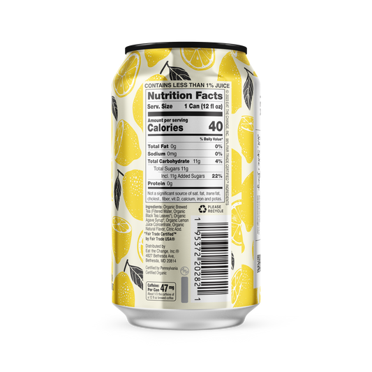 Just Ice Tea Lemon Tea - 12 / 12 oz can