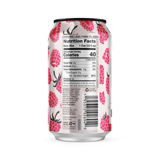 Just Ice Tea Raspberry Tea - 12 / 12 oz can