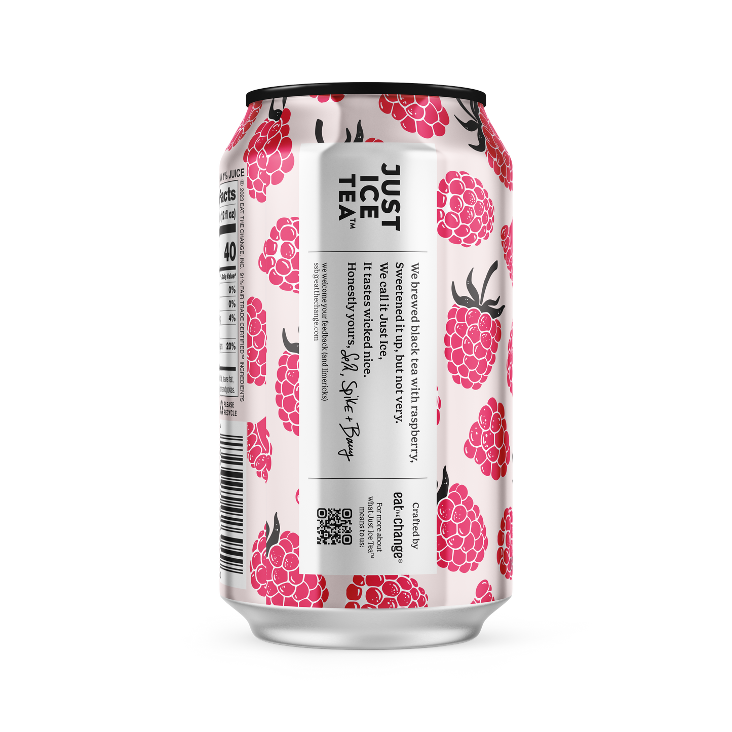 Just Ice Tea Raspberry Tea - 12 / 12 oz can