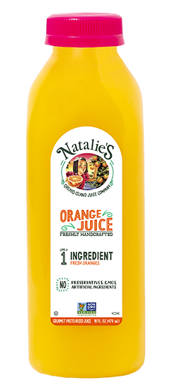 Jugo de naranja Natalie's Orchard Island - 6 botellas de 16 oz