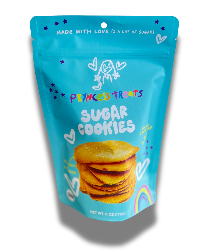 Galletas de azúcar Pryncess Treats - Bolsa de 1/6/6 oz
