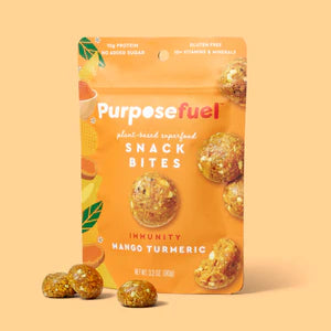 Cúrcuma de mango Purposefuel - 6 sobres de 1 oz