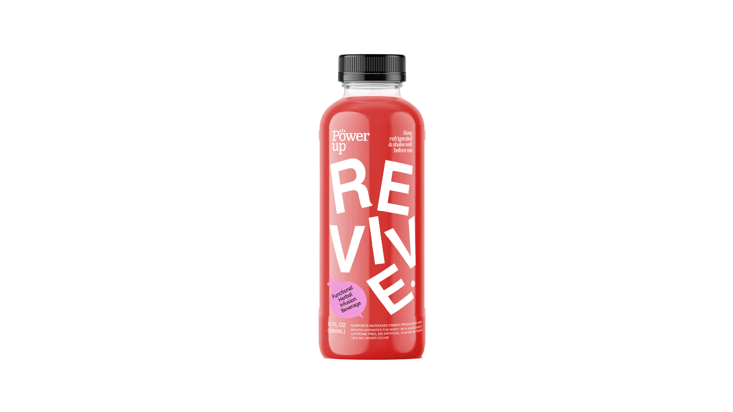 Powerup Revive - Botella de 6/10 oz