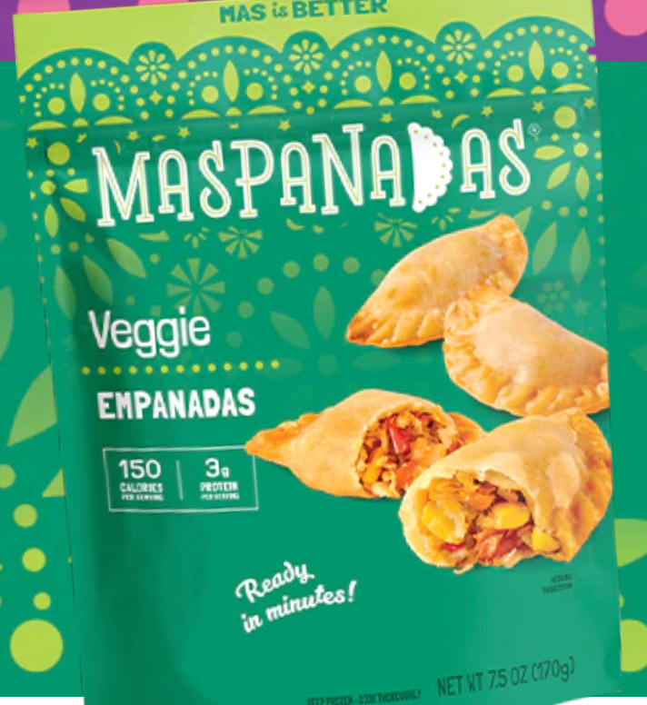 Maspanadas M'Panadas, Veggie - 6 / 7.5 oz bag
