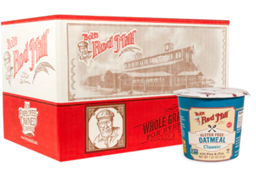Bob's Red Mill Oatmeal, Classic - 12 / 1.8 oz ctn