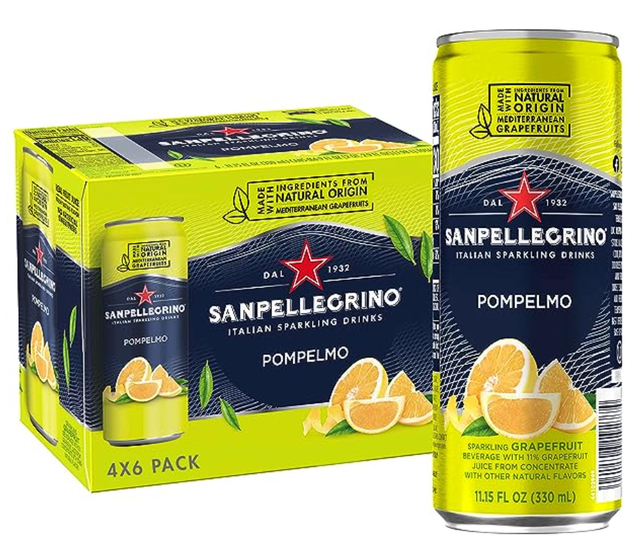 San Pellegrino Pompelmo - Lata de 24 / 11.15 oz