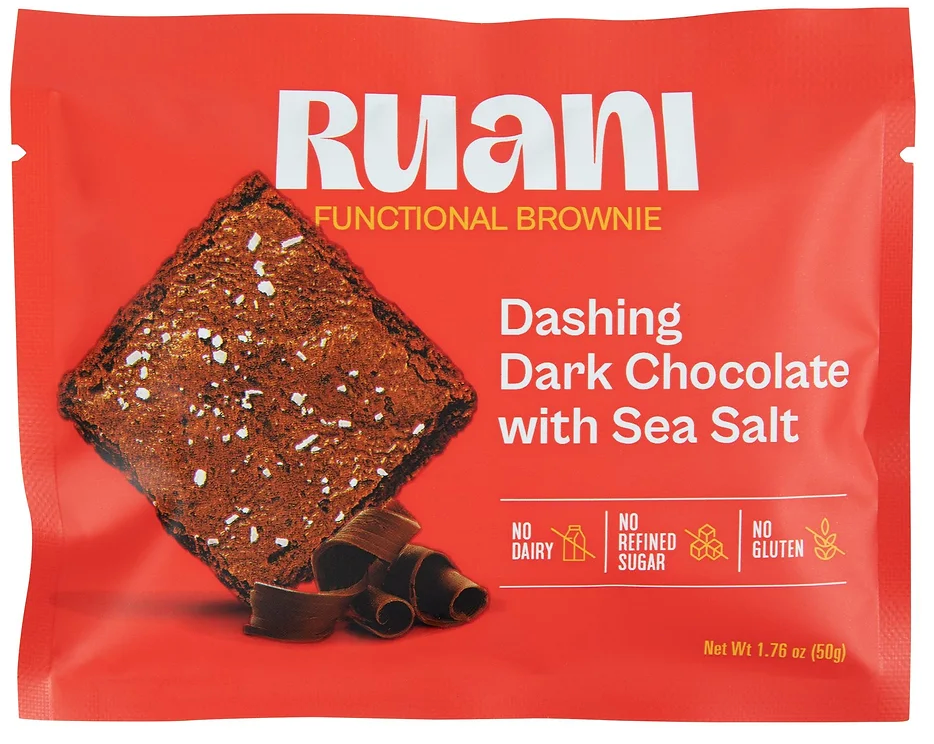 Chocolate negro con sal marina Ruani Dashing - 12/52 g c/u