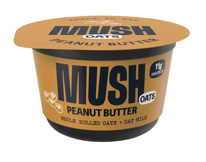 Mush Peanut Butter Overnight Oats - 8 / 5 oz ctn