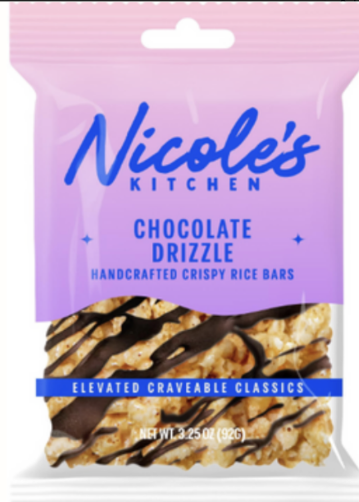 Chocolate para llovizna Nicole's Kitchen - 1/12/3.25 oz c/u