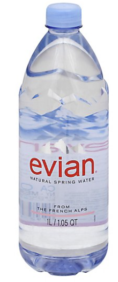 Agua sin gas Evian - 12 botellas de 1 L