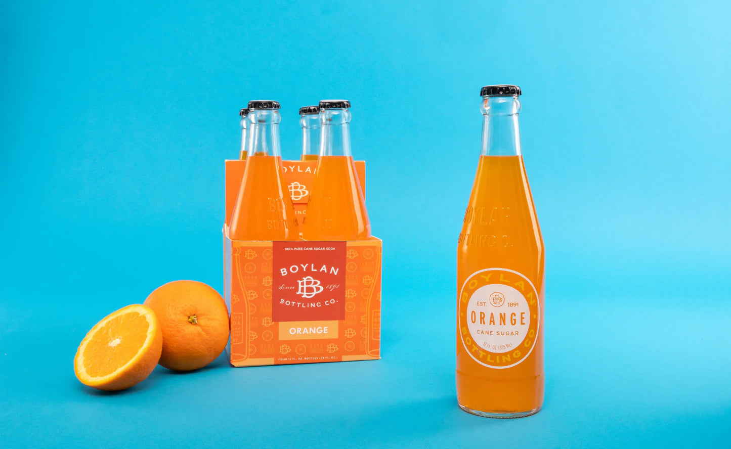 Refresco de naranja Boylan - 1/24/12 oz botella