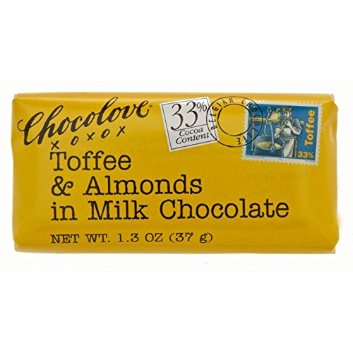 Choco Love Toffee y Almendras en Chocolate con Leche - 1/12/1.3 oz c/u