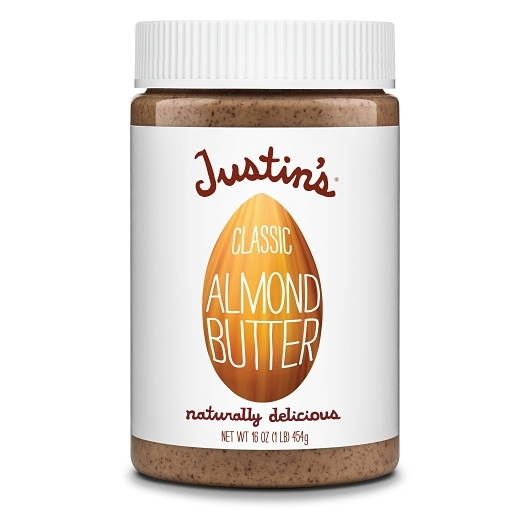 Mantequilla de almendras clásica de Justin - Frasco de 1/6/16 oz