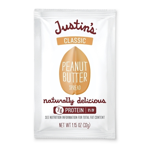 Mantequilla de maní clásica de Justin - Bolsa de 1/10/1.15 oz