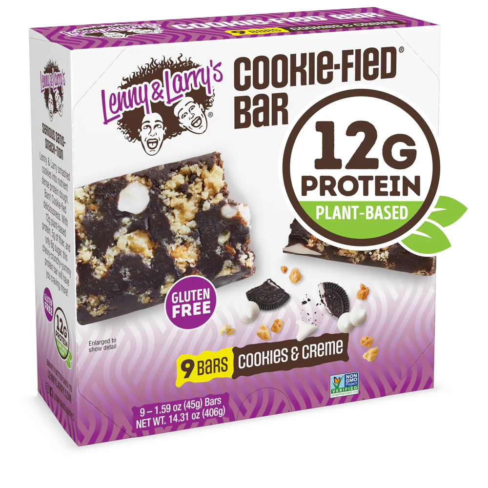 Lenny & Larry's Cookie Cookies & Creme Complete Bar - 9 / 1.59 oz ea