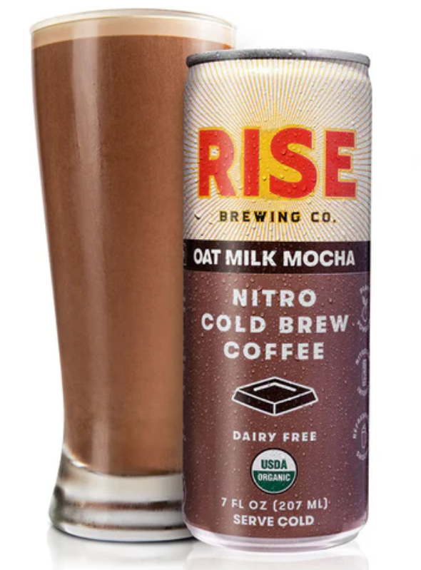 Rise Brewing Co. Mocha Nitro Cold Brew Latte - Lata de 1/12/7 oz