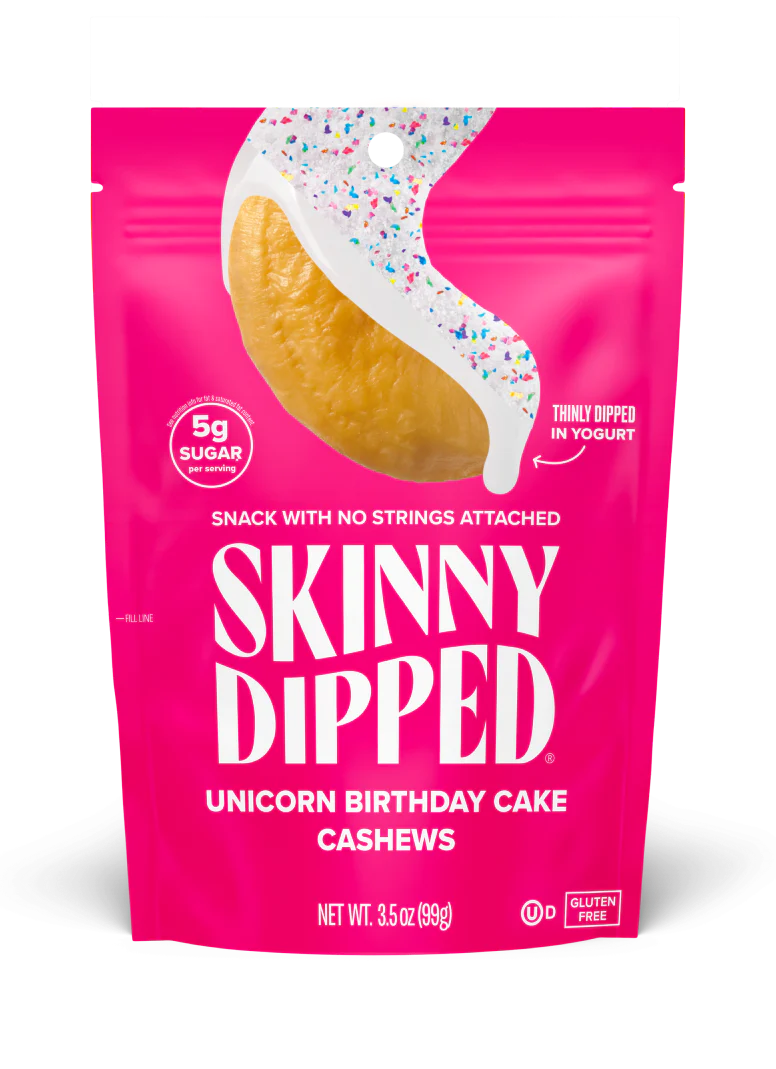 Skinny Dipped Unicorn Birthday Cake Cashews - 10 / 3.5 oz ea