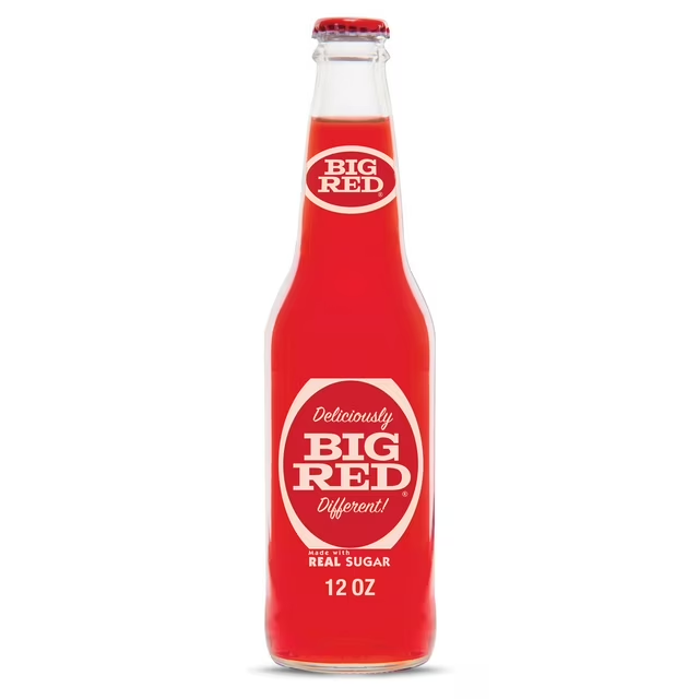 Big Red Soda Glass bottle - 24 / 12 oz btl