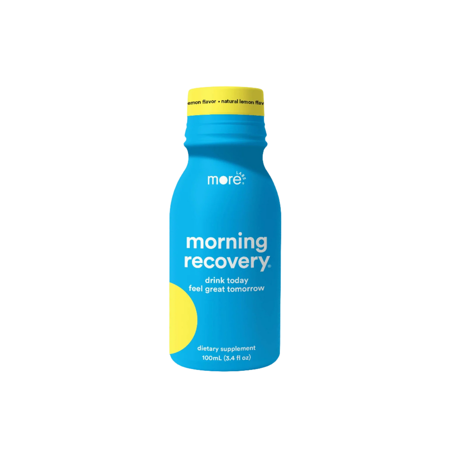 More Labs Morning Recovery Original Lemon - 12 / 3.4 oz btl