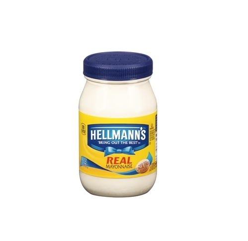 Hellmanns Real Mayonnaise Jar - 12 / 8 oz jar