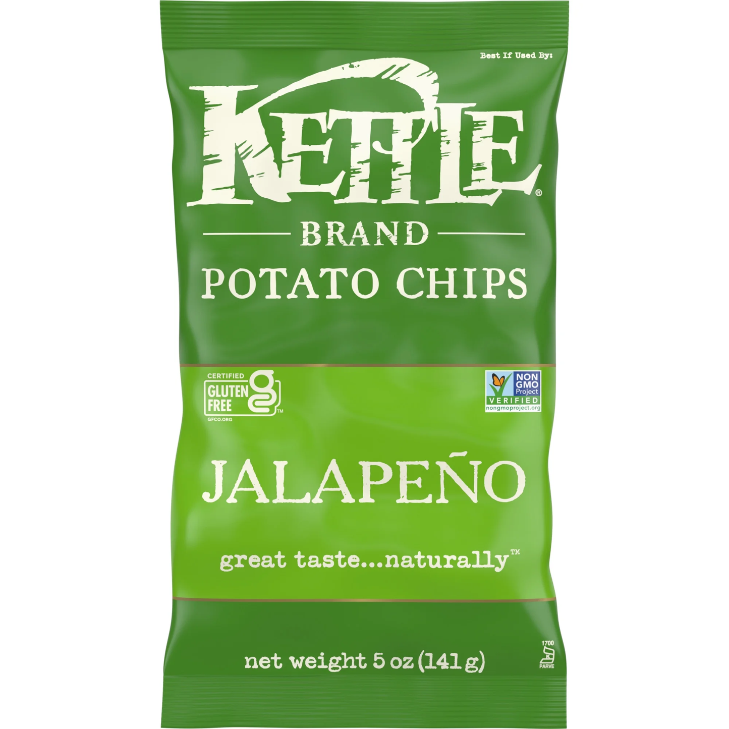 Kettle Brand Jalapeno - 8 / 5 oz bag
