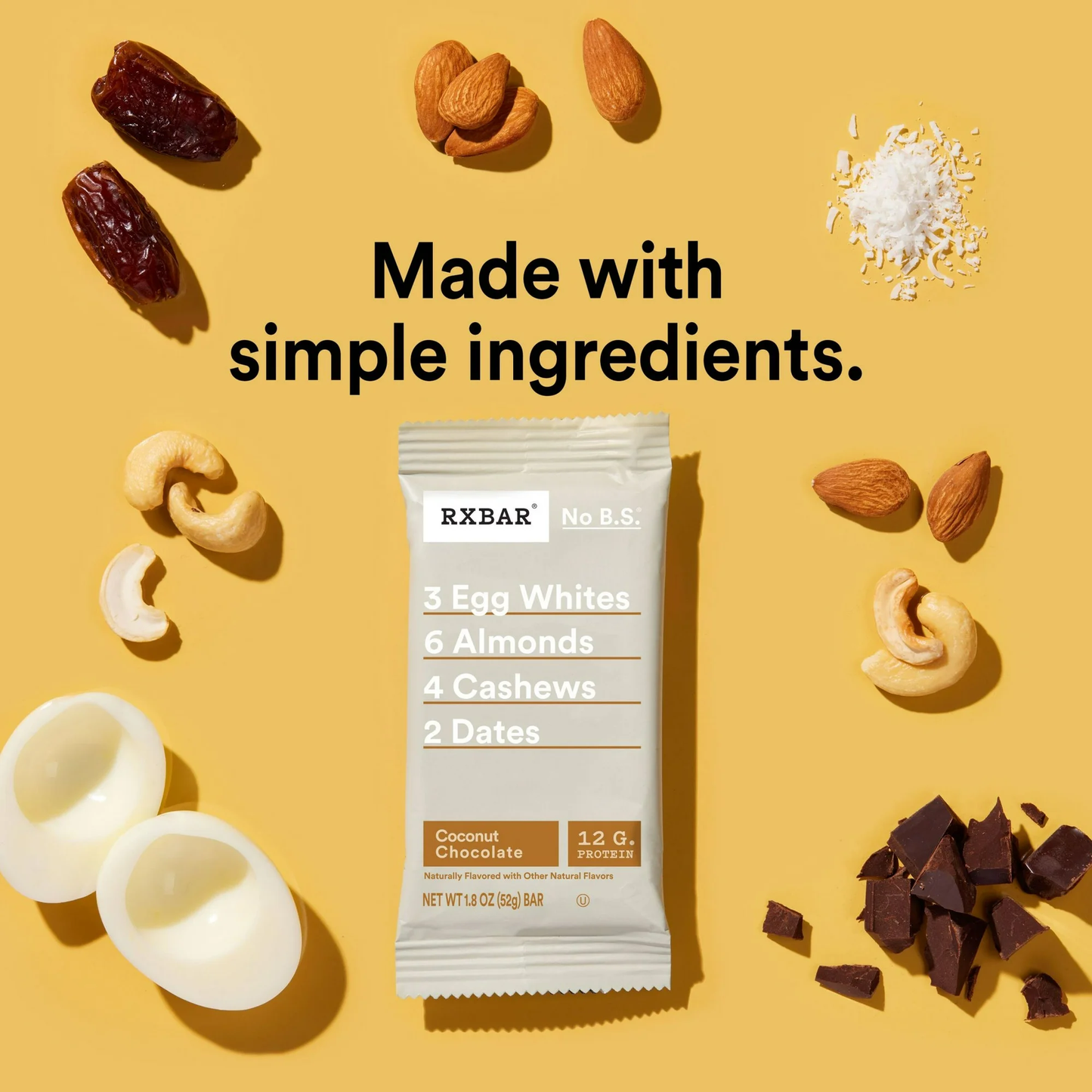 RXBar Coconut Chocolate - 12 / 1.8 oz bar