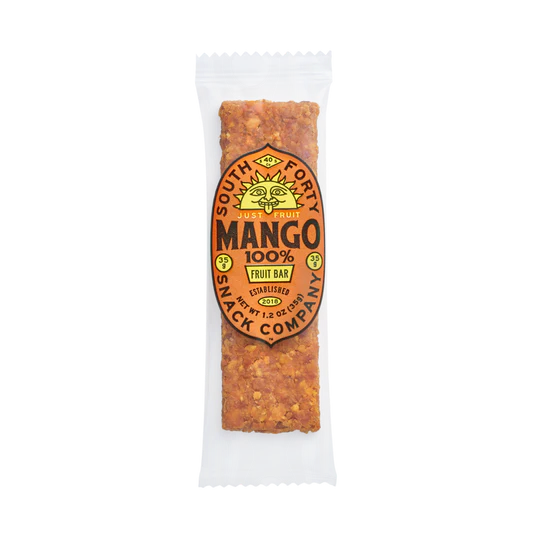 South 40 Snacks Fruit Bars - Mango - 18 / 1.2 oz bar