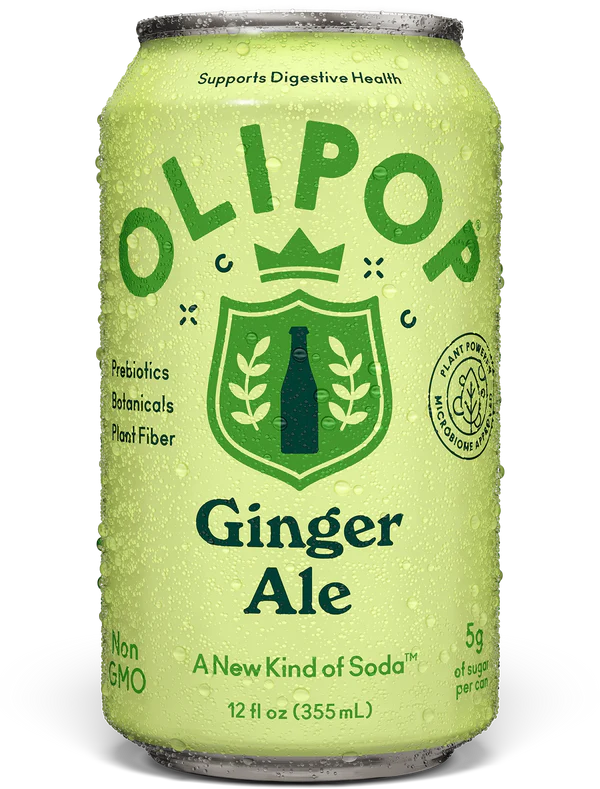 OLIPOP Ginger Ale - 6 / 48 oz can