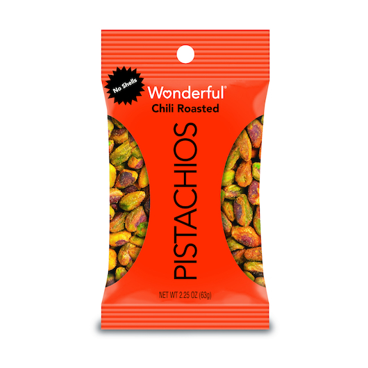 Wonderful Pistachios Chili Roasted Pistachios - 8 / 2.25 oz pouch