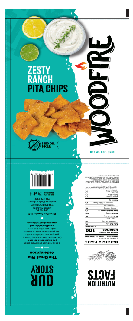 Woodfire Brands Zesty Ranch 12 / 2 oz bag