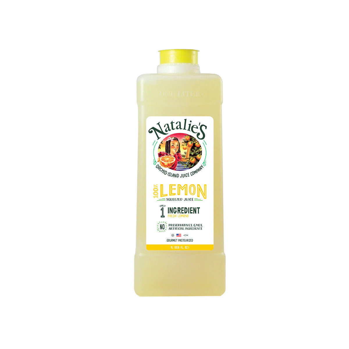 Jugo de limón de Natalie's Orchard Island - 1/1/1 L botella