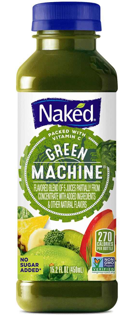 Máquina de jugos verdes Naked Juice - 8 botellas de 15.2 oz