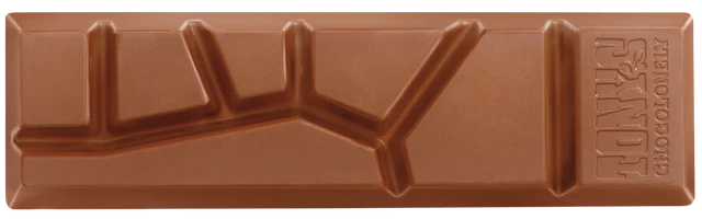 Minibarra Tony's Chocolonely - Chocolate con leche - Barra de 1/20/50 g - D05047