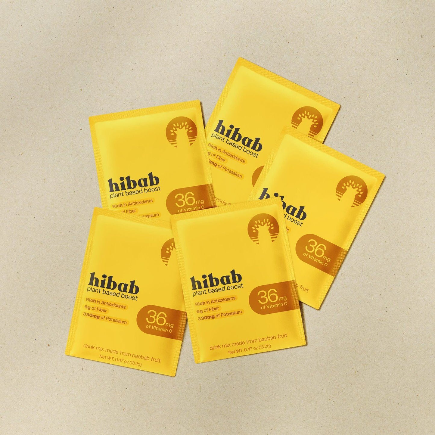 Hibab 100% organic baobab fruit powder - 24 / 13.2 kg pouch