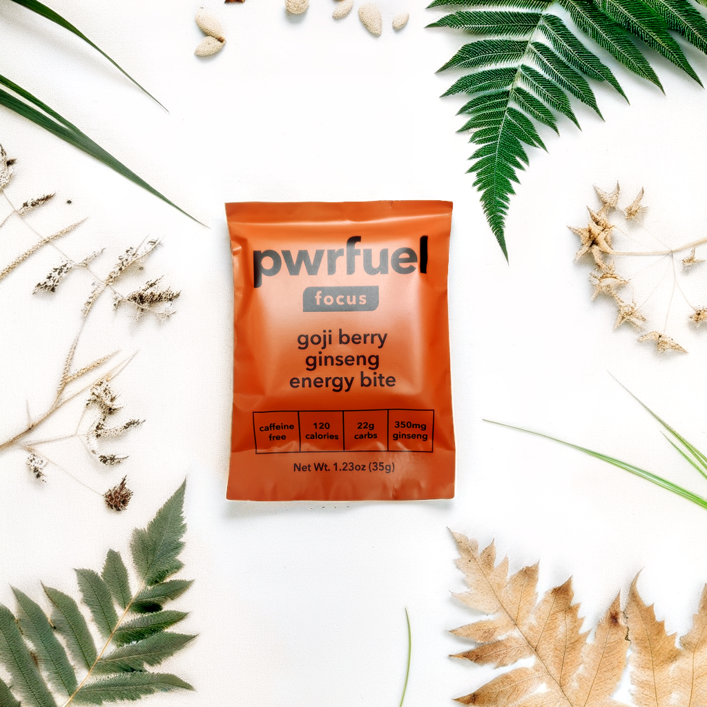 PWR Fuel Goji Berry Ginseng Energy Bite - Barra de 1/12/35 g