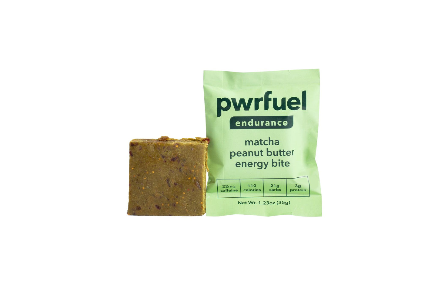 PWRFuel Pwrfuel Matcha Peanut Butter Energy Bite - 12 / 35 grm bar
