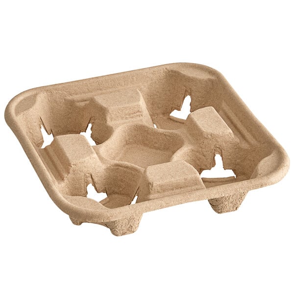 Portavasos para pulpa de 4 ranuras - 300/caja - 1 / 1 / 300 unidades c/u