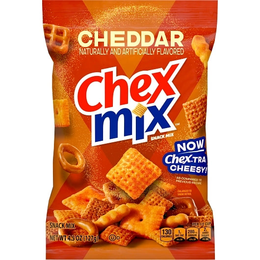 Chex Mix Savory Cheddar Snack Mix 8 / 4.5 oz bag