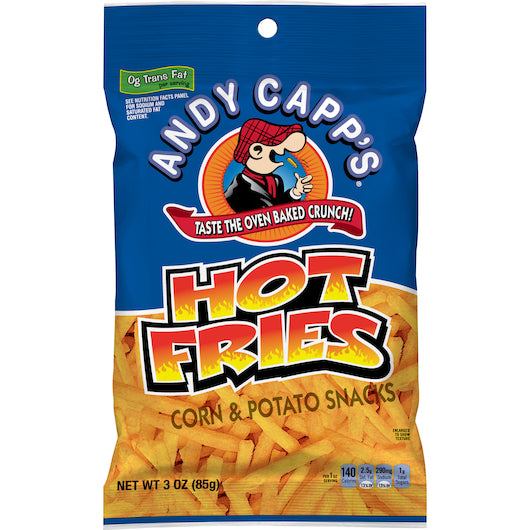 Andy Capp Hot Fries 35 / 3 oz bag