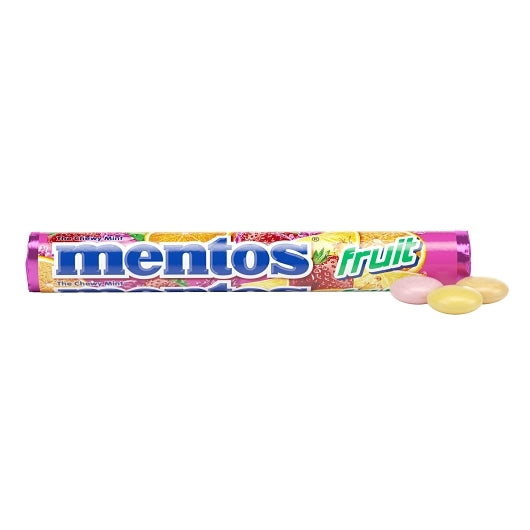 Mentos Mixed Fruit Candy 15 / 1.32 oz ea