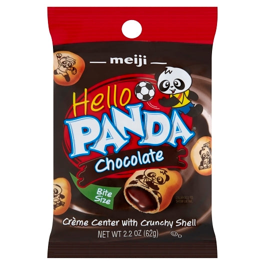 Hello Panda Chocolate Multi-Pack Creme Filled Bite Size Cookie 6 / 2.2 oz pouch