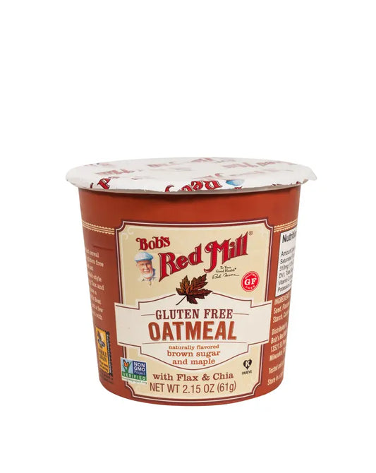 Bob's Red Mill Oatmeal, Brown Sugar Maple - 12 / 2.15 oz ctn
