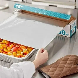 Choice Aluminum Foil Roll 18" x 1000' - 1 / 1 ct box