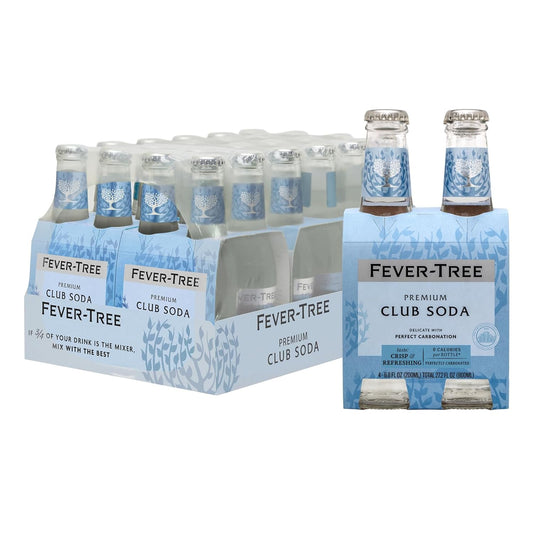 Fever-Tree Club Soda - 24 / 6.8 oz btl