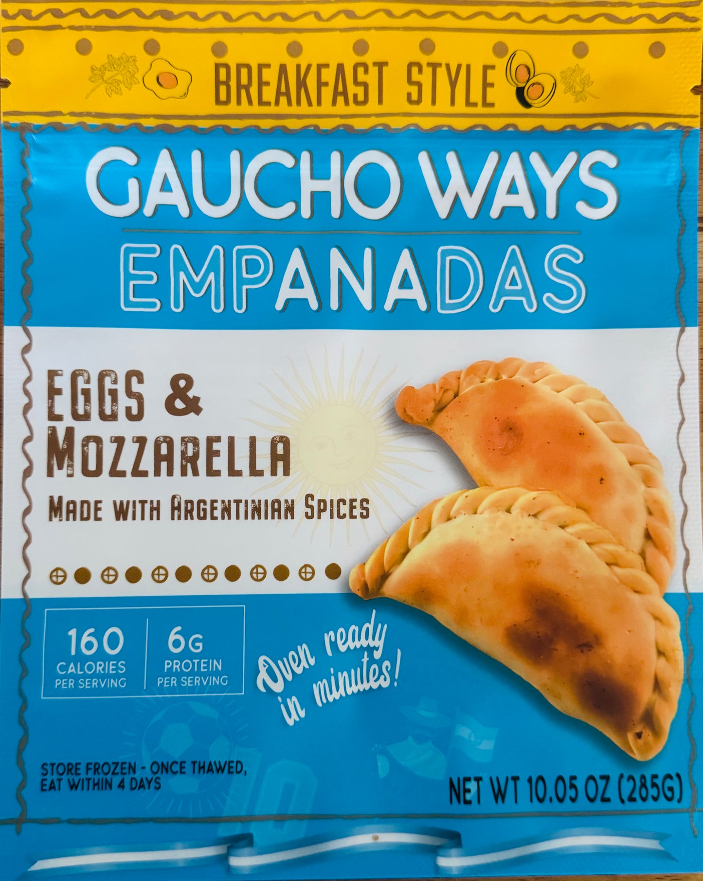 Gaucho Ways Breakfast Empanada - 6 / 10.7 oz Pouch